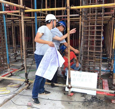 桂華分公司：堅(jiān)守崗位，端午節(jié)建設(shè)工地不停歇