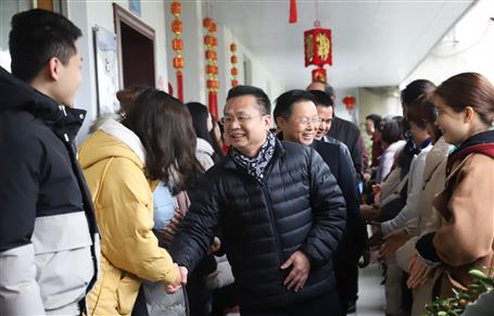 【開工大吉】新年新氣象！公司領(lǐng)導班子向干部職工拜年