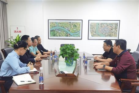 賴海標(biāo)、陶禮智到柳州祥云集團(tuán)座談交流