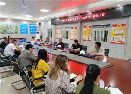 唐峰帶隊到祥云江山悅項目開展2022年春節(jié)后復工復產(chǎn)暨第一季度安全生產(chǎn)質量綜合大檢查