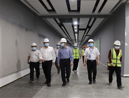 侯立林到冶建公司桂華分公司調(diào)研指導