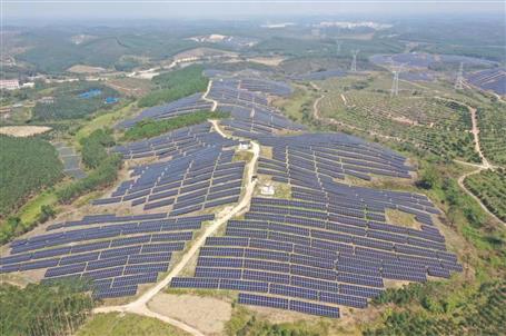 冶建公司這個項目開工了，建設(shè)規(guī)模100MW