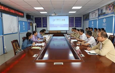 駱春燕到桂華分公司項(xiàng)目開(kāi)展四季度項(xiàng)目成本管理專項(xiàng)檢查
