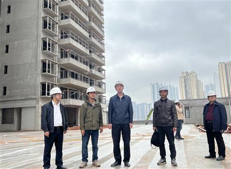 何勇帶隊(duì)到項(xiàng)目開(kāi)展一季度暨復(fù)工復(fù)產(chǎn)綜合大檢查